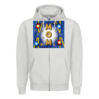 Dove Grey police mom mother’s day Zipper Hoodie - TumblerDesignByShophia