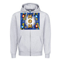 Heather Grey police mom mother’s day Zipper Hoodie - TumblerDesignByShophia
