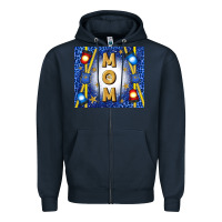 Navy police mom mother’s day Zipper Hoodie - TumblerDesignByShophia