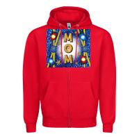 Red police mom mother’s day Zipper Hoodie - TumblerDesignByShophia