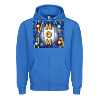 True Royal police mom mother’s day Zipper Hoodie - TumblerDesignByShophia