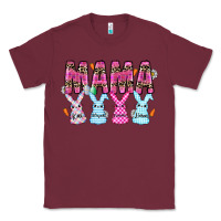 Burgundy easter day mama Classic Tee - CowhideDigitalArt