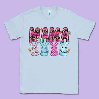 Easter Day Mama Classic Tee Designed By Cowhidedigitalart