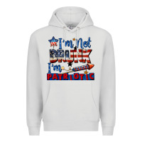 Dove Grey I'm not drunk i'm patriotic 4th of july Premium Hoodie - CowGirlArtShop