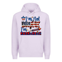 Lilac I'm not drunk i'm patriotic 4th of july Premium Hoodie - CowGirlArtShop