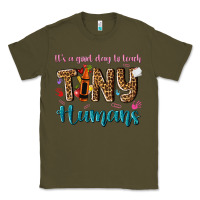 Army Green its a good day to teach tiny humans Classic Tee - NancyCooperArtShop