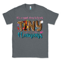 Charcoal Heather its a good day to teach tiny humans Classic Tee - NancyCooperArtShop