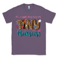 Lavender its a good day to teach tiny humans Classic Tee - NancyCooperArtShop