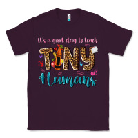 Plum its a good day to teach tiny humans Classic Tee - NancyCooperArtShop