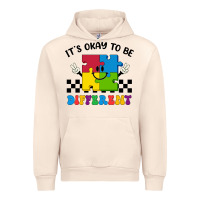 Sandshell It's Okay To Be Different Urban Hoodie - CowhideDigitalArt