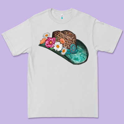 Cowboy Hat Premium Tee Designed By Adodesignshop