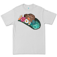 Dove Grey cowboy hat Premium Tee - AdoDesignShop
