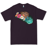 Plum cowboy hat Premium Tee - AdoDesignShop