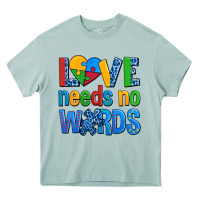 Arona love needs no words autism Heavy Core Tee - AdoDesignShop