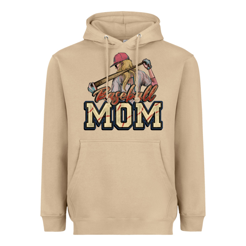 Baseball Mom Heavyweight Hoodie by HowdyJamesFarm | Teevron
