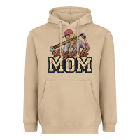 Mushroom Baseball mom Heavyweight Hoodie - HowdyJamesFarm