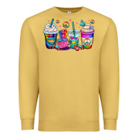 Antique Gold pride lgbtq coffee cups Premium Sweatshirt - OliviaCreatesArt