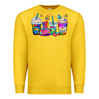 Lemon pride lgbtq coffee cups Premium Sweatshirt - OliviaCreatesArt