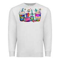 Oatmeal Heather pride lgbtq coffee cups Premium Sweatshirt - OliviaCreatesArt