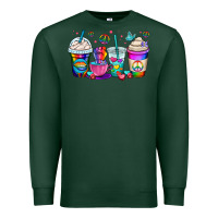 Sports Green pride lgbtq coffee cups Premium Sweatshirt - OliviaCreatesArt
