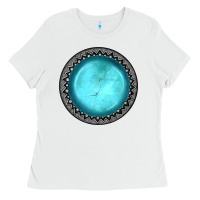 White gemstone Ladies Tee - JahusDesignShop