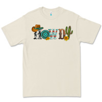 Bone howdy with cowboy hat and cactus Premium Tee - Artiststas