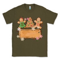 Army Green costom name christmas cookie Classic Tee - MaliasSmallBusiness