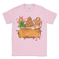 Bubblegum Pink costom name christmas cookie Classic Tee - MaliasSmallBusiness