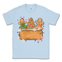 Dusty Blue costom name christmas cookie Classic Tee - MaliasSmallBusiness