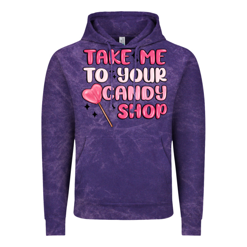 Take Me To Your Candy Shop Vintage Hoodie by MaliasSmallBusiness | Teevron