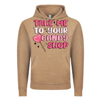 Vintage Coffee take me to your candy shop Vintage Hoodie - MaliasSmallBusiness