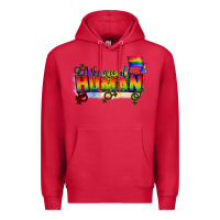 Cardinal We are all human Premium Hoodie - CowGirlArtShop