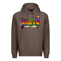 Coffee We are all human Premium Hoodie - CowGirlArtShop