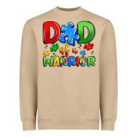 Mushroom dad of a warrior Heavyweight Sweatshirt - Artiststas