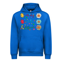 Cobalt It's Okay To Be Different Urban Hoodie - CowhideDigitalArt