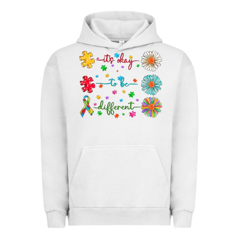It's Okay To Be Different Urban Hoodie by CowhideDigitalArt | Teevron