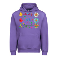 Tulip It's Okay To Be Different Urban Hoodie - CowhideDigitalArt