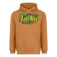Meerkat Lucky St. Patrick's Day Heavyweight Hoodie - HowdyJamesFarm