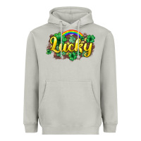 Moon Dust Lucky St. Patrick's Day Heavyweight Hoodie - HowdyJamesFarm