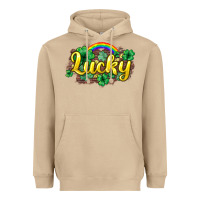 Mushroom Lucky St. Patrick's Day Heavyweight Hoodie - HowdyJamesFarm