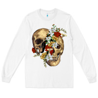 White nature skull Long Sleeve Tee - RanaPortraitStore