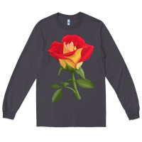 Smoke Ketchup And Mustard Rose Long Sleeve Tee - LillyAllenDesigns