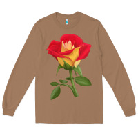 Toasted Coconut Ketchup And Mustard Rose Long Sleeve Tee - LillyAllenDesigns