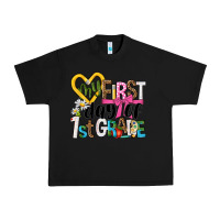Black my first day of 1st grade Urban Heavy Tee - NancyCooperArtShop