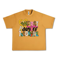 Peanut Butter my first day of 1st grade Urban Heavy Tee - NancyCooperArtShop