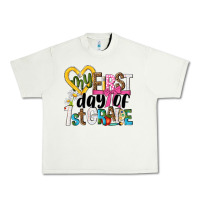 Pistachio my first day of 1st grade Urban Heavy Tee - NancyCooperArtShop