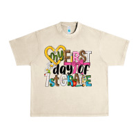 Sandshell my first day of 1st grade Urban Heavy Tee - NancyCooperArtShop