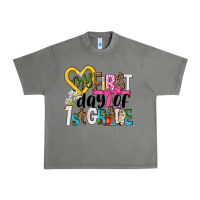 Tornado my first day of 1st grade Urban Heavy Tee - NancyCooperArtShop