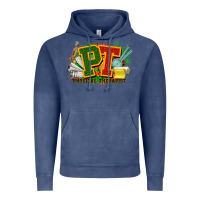 Vintage Denim pt physical therapist juneteenth Vintage Hoodie - NancyCooperArtShop