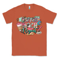 Copper coffee teach repeat teacher Classic Tee - NancyCooperArtShop